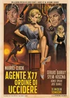 Baraka sur X-13 aka Agente X77 ordine di uccidere 1966 ITALIAN 2 fogli 39" x 55"