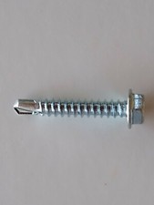  8 Hex Washer Head Self-Drilling Sheet Metal Tek Screws  QTY 100  1/4" head 