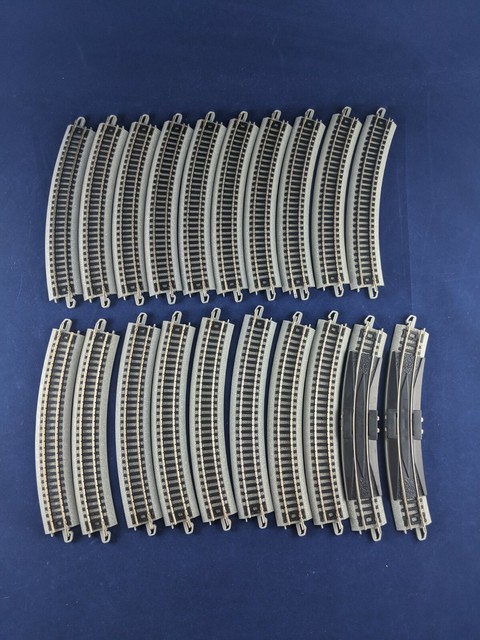 Bulk 50 Pieces Bachmann 44880 N Scale E-Z Track 11.25 Radius Curved Track