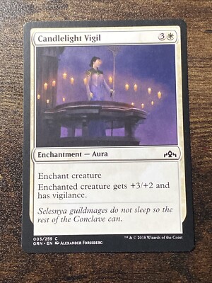 Candlelight Vigil 003/259 Guilds of Ravnica MTG Magic The Gathering S1543*