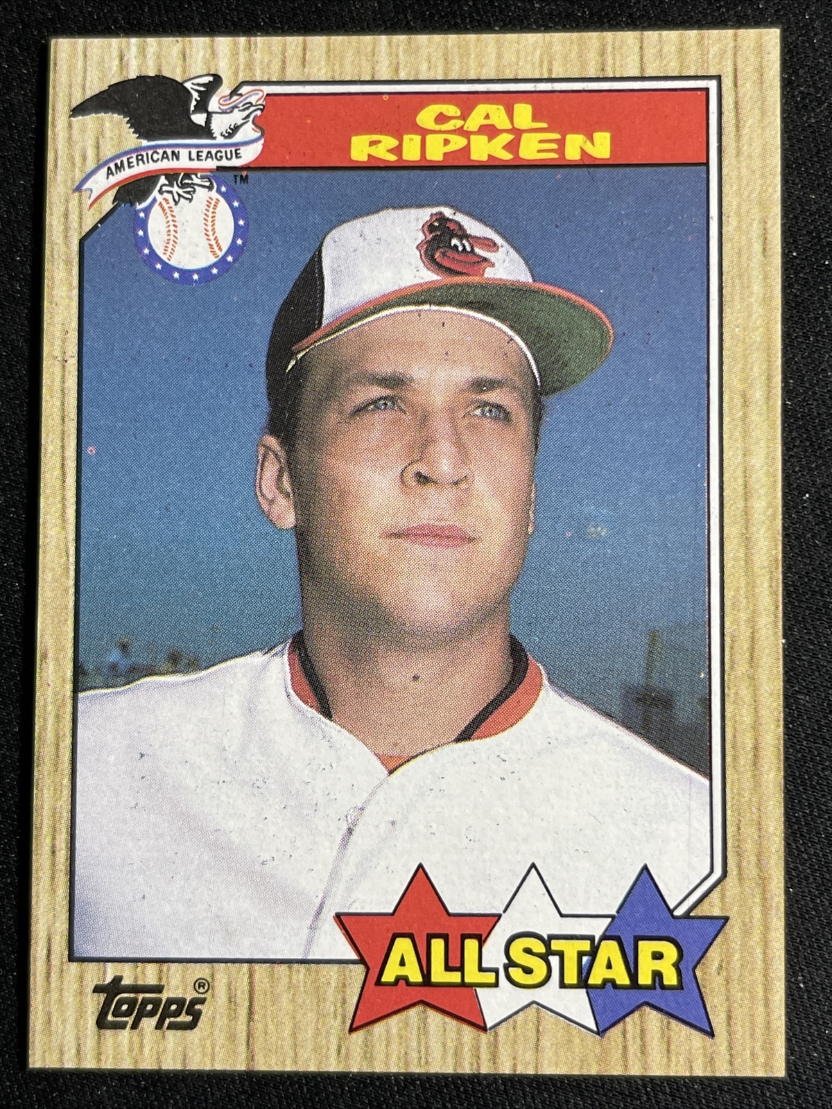 1987 Topps Cal Ripken Jr All Star card #609 Baltimore Orioles Baseball ...