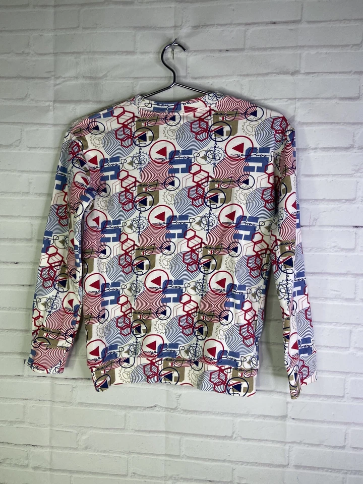 Camisa tejida manga larga con estampado de logotipo de KING de Sean John para jóvenes niños talla M Foto 4 de 4