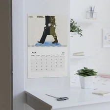 2025 Soviet Propaganda Poster Calendar - 12 Months of USSR Art & History