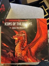 Adult Red Dragon - Icons of the Realms D D Dungeons Gargantuan NIB
