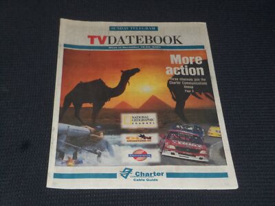 2001 DECEMBER 16 - 22 SUNDAY TELEGRAM TV DATEBOOK MAGAZINE CHARTER LINEUP - A 7