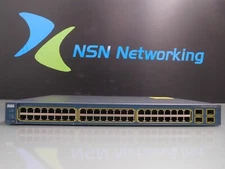 Cisco Catalyst 3560 WS-C3560-48TS-S 48-Port Managed 10/100 Switch