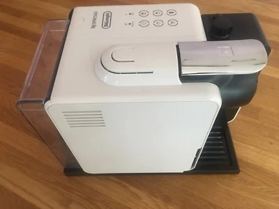 Nespresso Kapselmaschine DeLonghi Lattissima TOUCH Glam white weiß EN550W + HB +