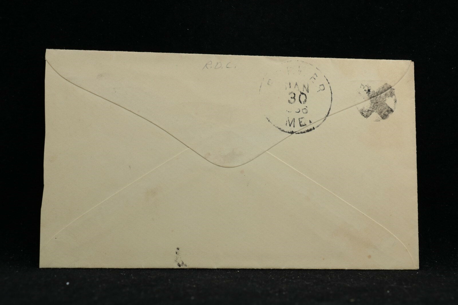 Maine Milo Junction (1) 1886 2c Entire Cover, RARE PERIOD DPO