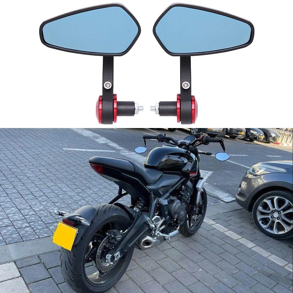 Street twin bar end mirrors outlet