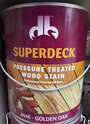 Superdeck -   Golden Oak 2016 - Wood Stain - Oil Base - Gallon