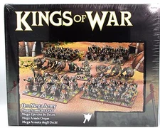Kings of War 2nd Edition MGKWO111 Orc Mega Army (Starter Set) Mantic Games NIB