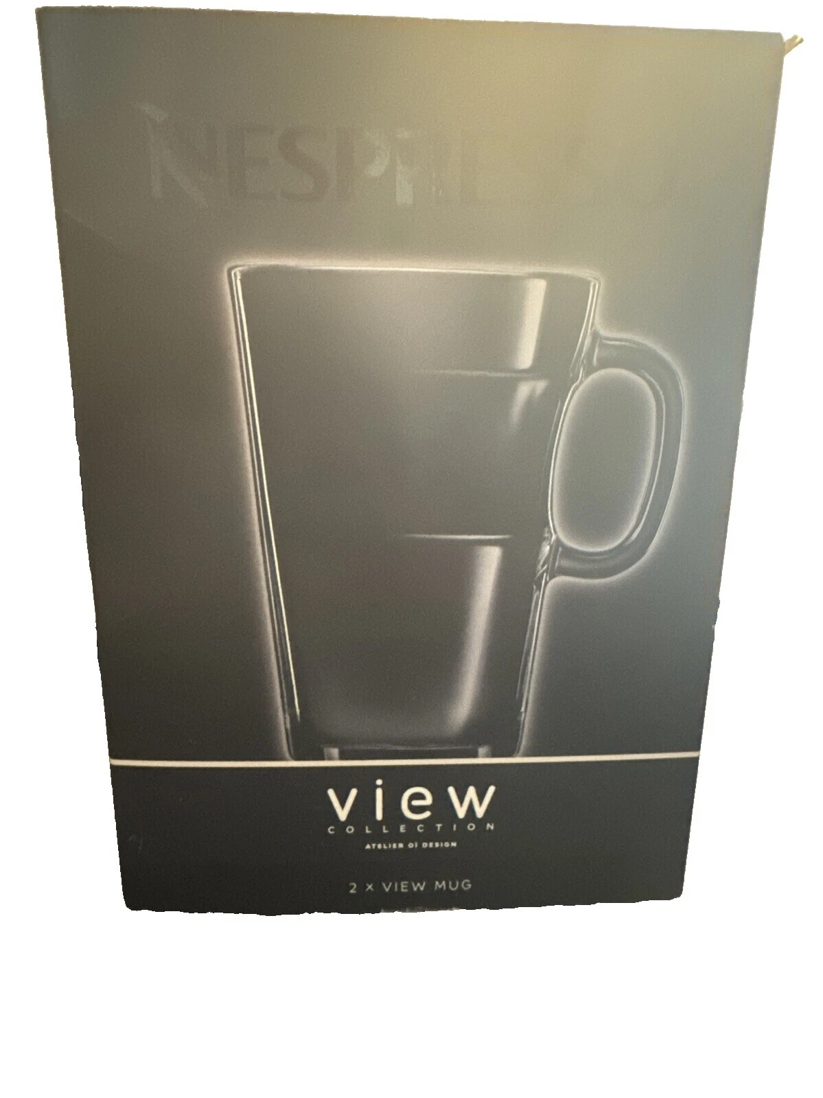 Nespresso стеклянные кофейные чашки