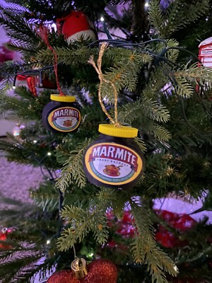 Marmite Replik Weihnachtsdeko