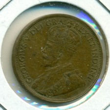 1915 CANADA LARGE CENT, EXTRA FINE, GREAT PRICE!