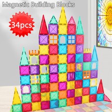 Blocks Kinder Spielzeug Magnetische Bausteine...