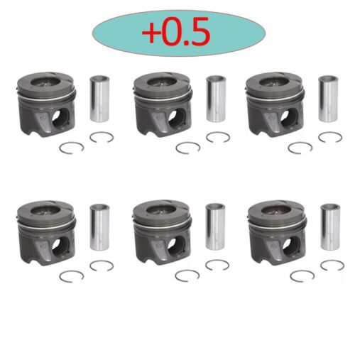 Per Mercedes-Benz Sprinter E350 S350 CLK OM642 3.0L Diesel 2004-23 Kit Pistoni - Foto 4 di 11
