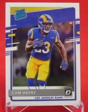 Cam Akers Rated Rookie Optic Donruss 2020 Football Card #175