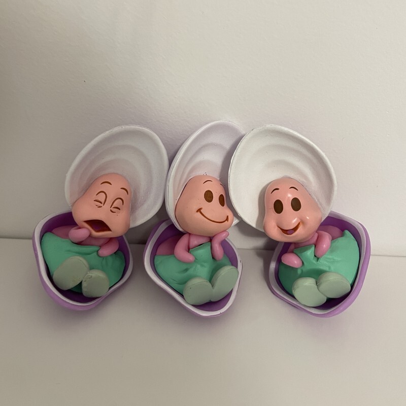 ディズニー アリスワンダーランド 3D Oyster Baby 3pcs Disney Alice in Wonderland 3PCS Baby Oyster Set Collection