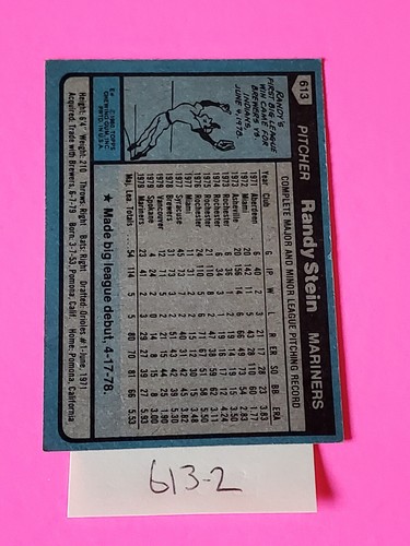 1980 TOPPS BASEBALL TRADING CARDS 541-726 YOU PICK FREE SHIPPING 50% 2 OR MORE - 第 121/229 張圖片