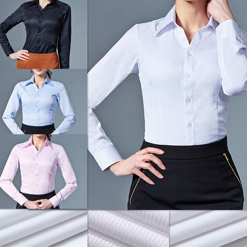 Long Sleeve Blouse Shirt Business 