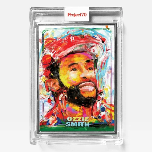2021 Project 70 #599 1989 Ozzie Smith by Andrew Thiele Cardinals (PR=770)