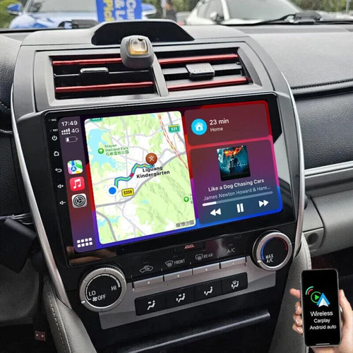 For Toyota Camry 2012-2014 10" Android 13 Car Stereo GPS Navi BT 2+32GB Radio - Picture 2 of 21