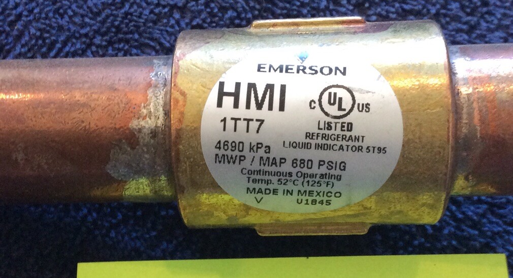 Emerson HMI 1TT7 Refrigerant Liquid Indicator 5T95 eBay