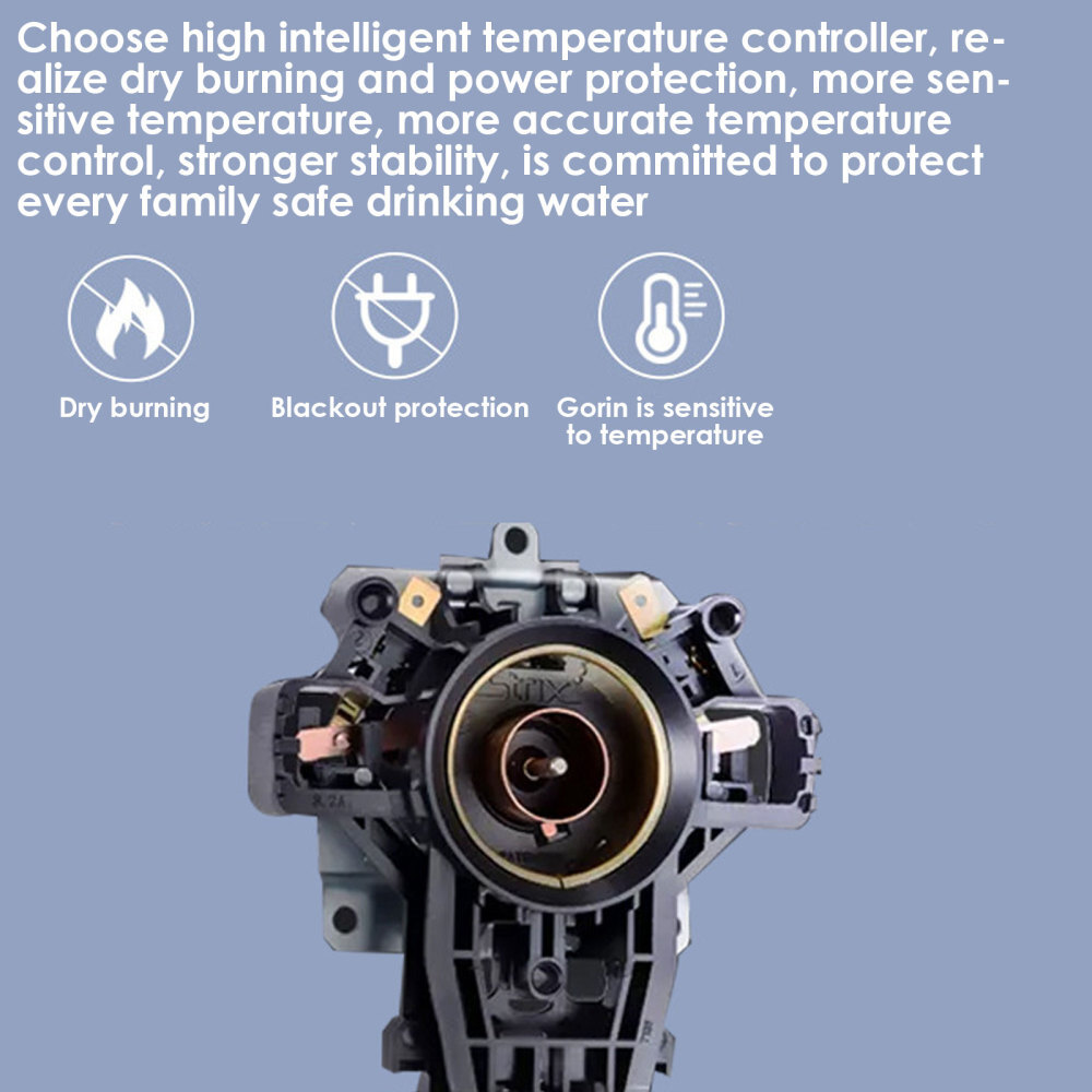 1.7 L Electric Kettle Quiet Boil Brushed Stainless Steel 2.2kW Water