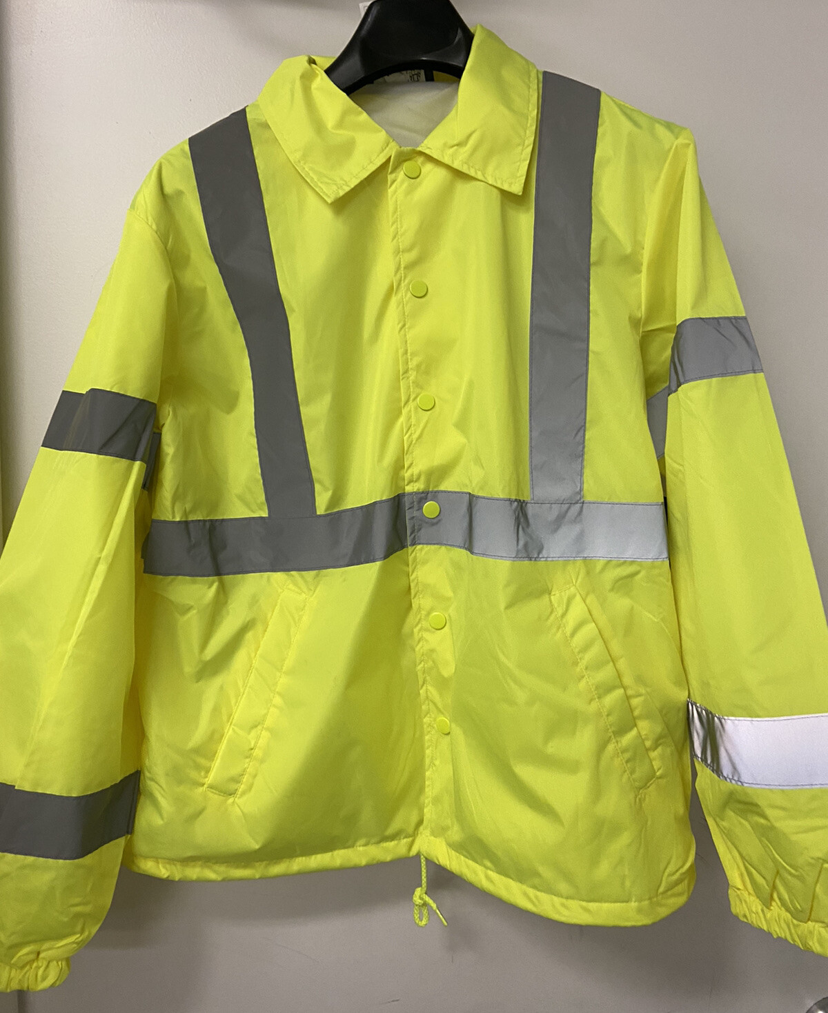 NEW! Yellow ANSI Hi-Visibility Packable 