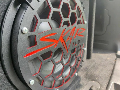 Metal High Excursion Grill 1pc SKAR AUDIO Speaker Protect Car Subwoofer Cover