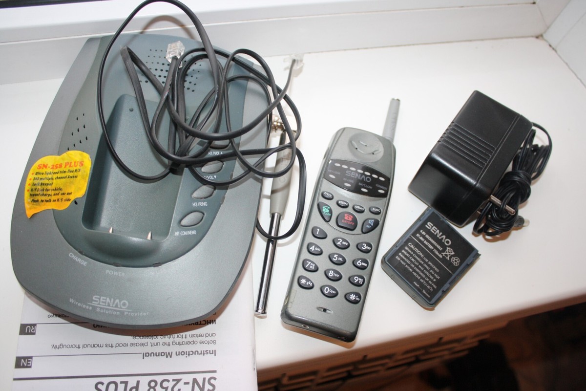 Senao SN-258 Plus Long Range Cordless Phone