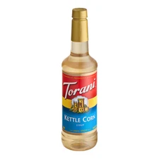 Torani Kettle Corn Flavoring Syrup 750 mL Plastic Bottle 880692977