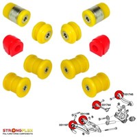 Strongflex Kit Busches Hintere AufhäNgung Bmw 5Er E61 Touring Rwd Xi Xd