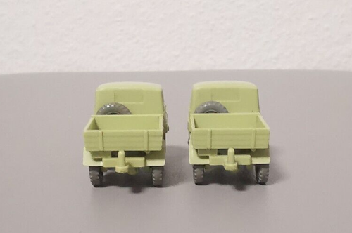2 x Wiking Modelle MB Unimog 411 LKW ohne OVP Vintage 60er - Bild 5 von 12