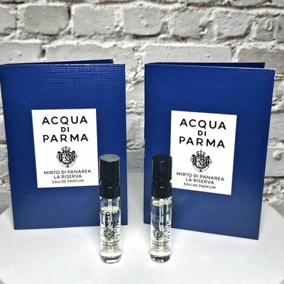 Acqua di Parma Mirto di Panarea La Riserva Eau de Parfum EDP 1.5ml 2 Vials Spray