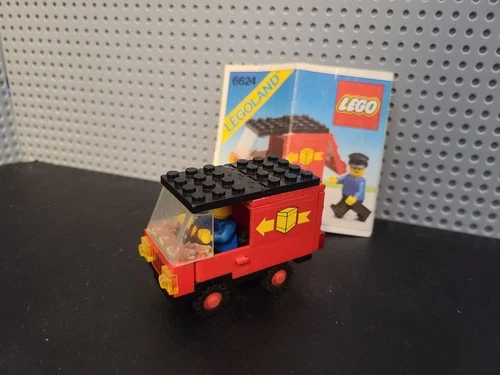 Vintage Lego 6624 Delivery Truck Set (With Instructions)
