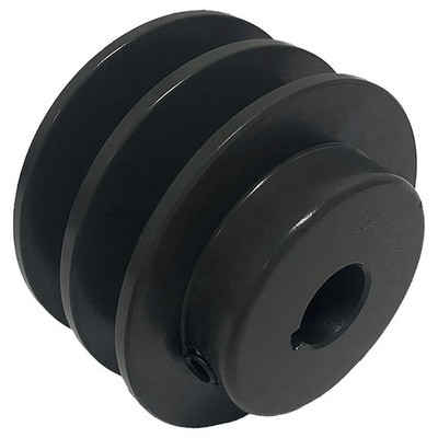 GRAINGER APPROVED  V-Belt Pulley,4.75 in Out dia.,Cast Iron 813D51