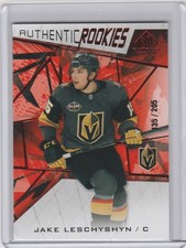 2021-22 Upper Deck SP Game Used Rookies Jake Leschyshyn 135/205 Vegas Knights