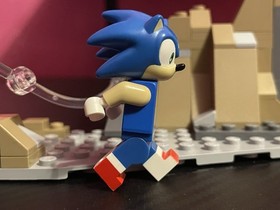 LEGO Dimensions Sonic the Hedgehog Minifigure Dim031 Rare Set 71244 Figure Only