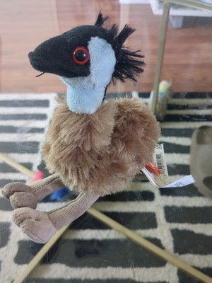 Wild Republic Ostrich Plush Toy Cute Wildlife Ostrich Bird #12251 W/Tags