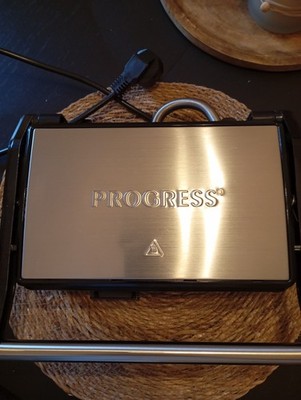 Progress 2IN1-KONTAKTGRILL 1000W Toaster Tischgrill Sandwichmaker Neuwertig