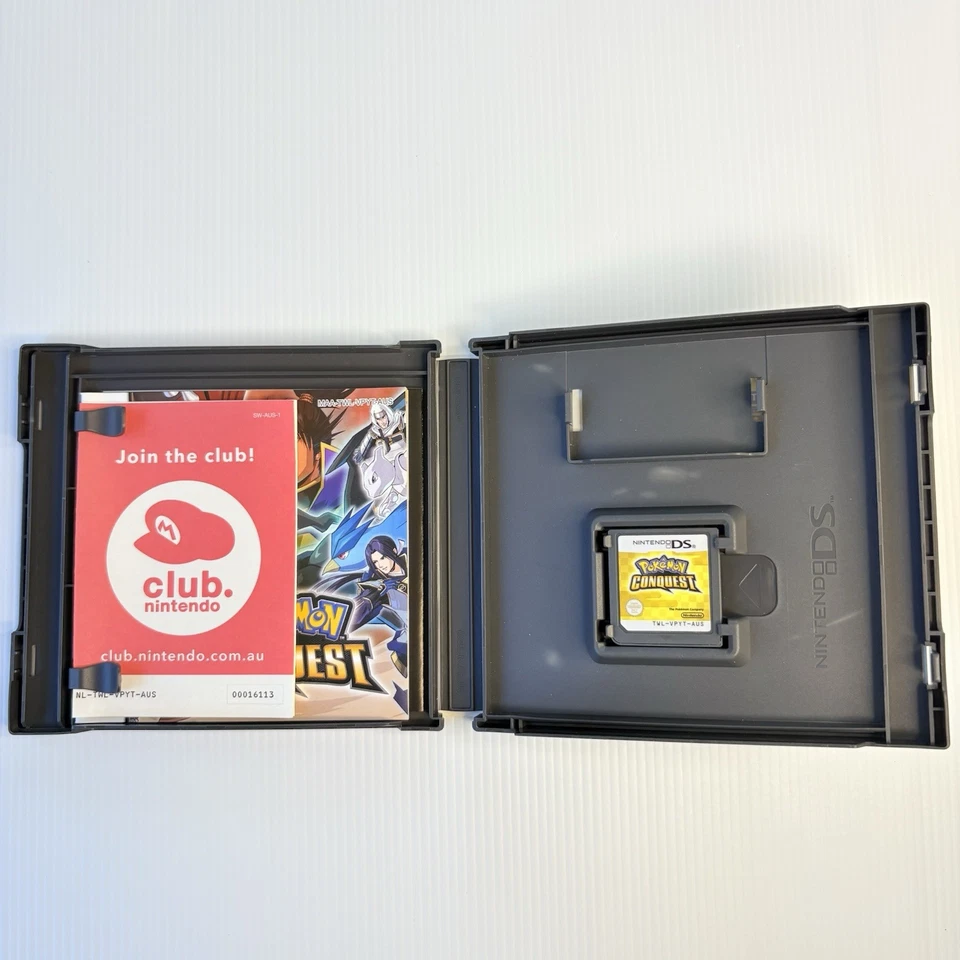 Pokemon Conquest Nintendo DS Game Complete PAL AUS Wi-Fi Inc Manual CIB 2012 - Image 3 of 4