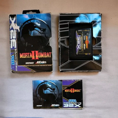 Mortal Kombat 2 Sega 32x (PAL) - Boxed with instruction manual