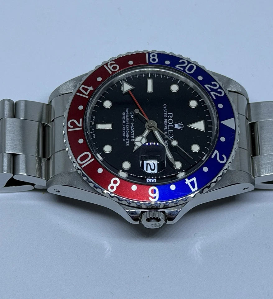 Rolex GMT-Master Pepsi 16750, 1984, LC Bahamas, Full Set, Vers. Versand Inkl. - Bild 2 von 4