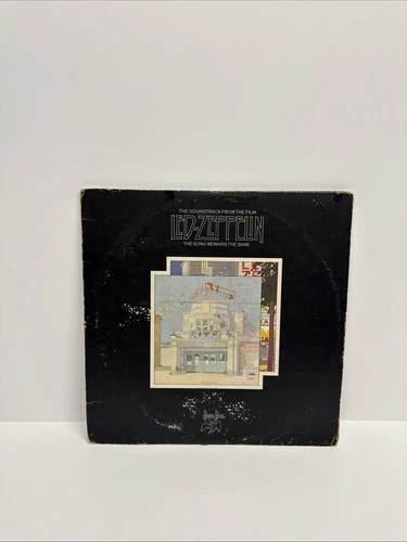 Led Zeppelin - The Song Remains The Same - Vinyl Album 2 Records AS IS
