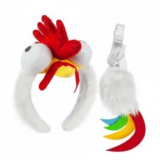 Huhn Haarreif und Schwanz einfach zu tragen Party-Accessoire verstellbarer Gurt