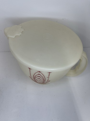 Vintage Tupperware Mix N Store 8 Tassen 2 Quart 4 Pint Messbecher Teig Schüssel mit Deckel - Bild 2 von 6