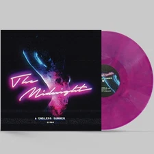 The Midnight Endless Summer Vinyl Record (Pink/Purple Swirl, 2 LPs) Synthwave