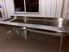 Subway Style Sandwich / Salad prep table / Refrigerated / with Soup Warmer