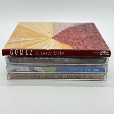 4 Gomez CD Lot New Tide How We Operate Out West Split The Difference Indie Rock